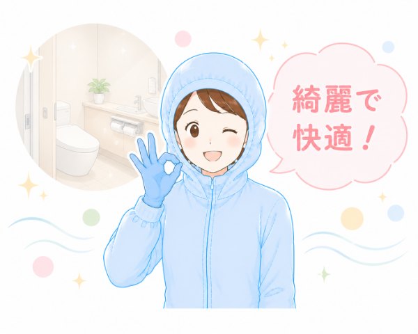 綺麗な個室トイレ