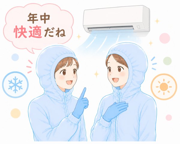 冷暖房完備